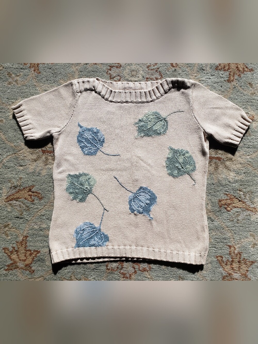 Vintage MINT Liz Claiborne Boat Neck Sweater In Size S.